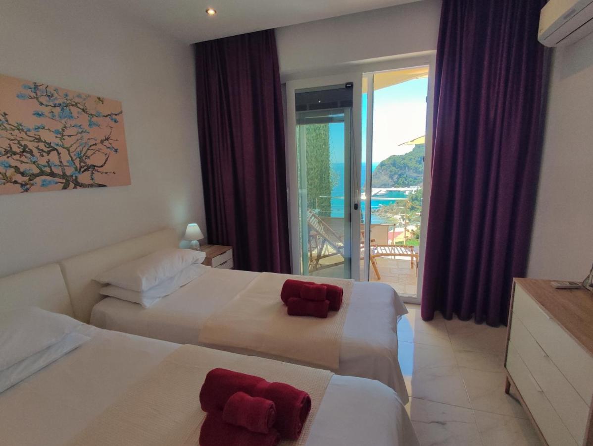 Sea La Vie Apt. Paleokastritsa Bagian luar foto