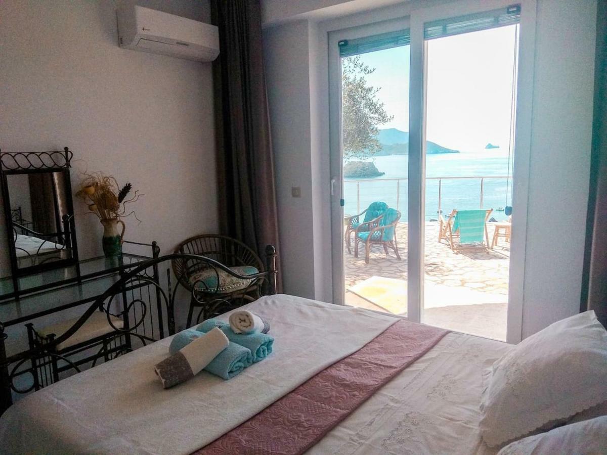 Sea La Vie Apt. Paleokastritsa Bagian luar foto